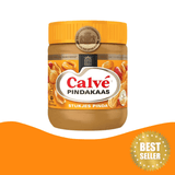 Calve Pindakaas met stukjes pinda / Crunchy peanut butter ( 350 gram )