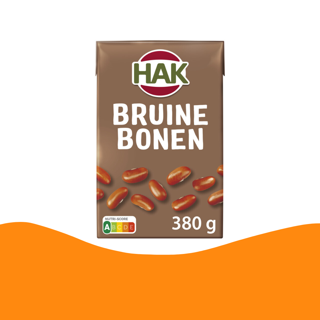 HAK Bruine Bonen / Brown Beans 380g