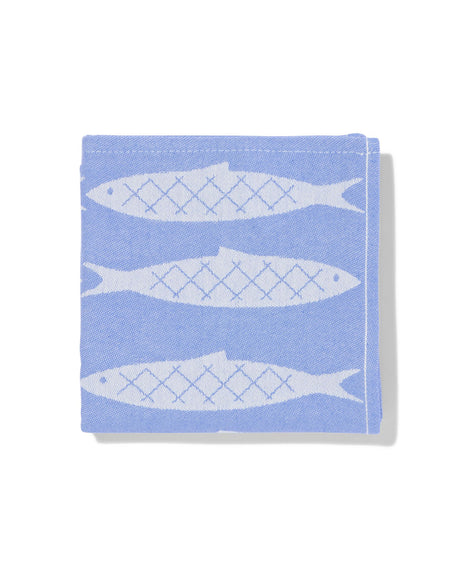 Hema Theedoek Blauw / Kitchen Drying Blue (65x 65 cm)
