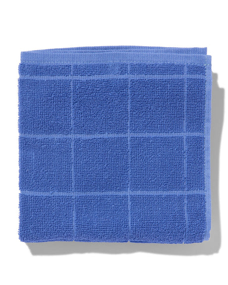 Hema Hand Keukendoek Blauw / Hand Kitchen Towel Blue (50 x 50 cm)