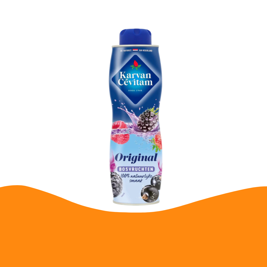 Karvan Cevitam Siroop bosvruchten / Drink syrup Forest fruit flavour (600 ml)