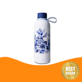 代爾夫特藍瓷風 不銹鋼保溫水樽 - 500ml