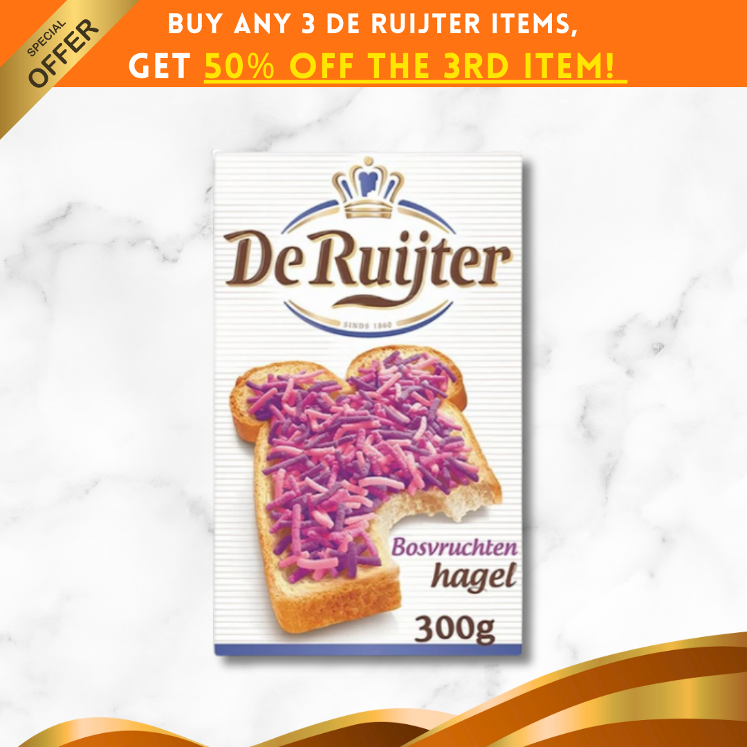 De Ruijter Bosvruchtenhagel 森林莓果灑料（300克）