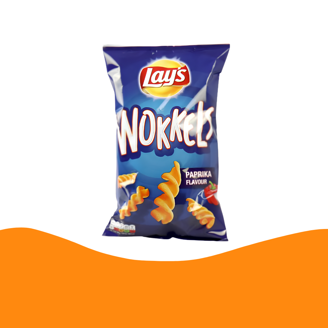 Lays Wokkels Paprika Flavour (100 gram)