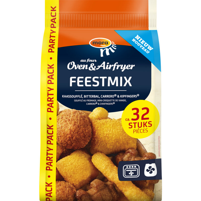 Mora Oven & Airfryer Feestmix / Party Mix  (536 gram)