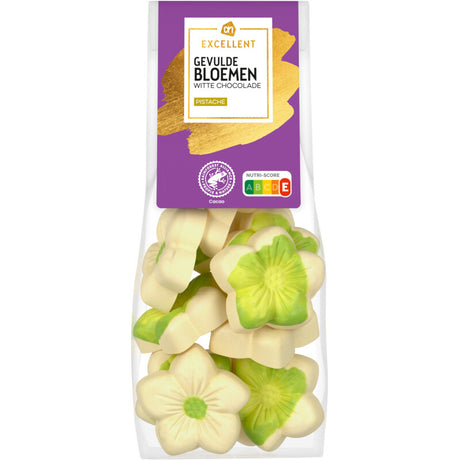 Flower-shaped White Chocolate Pistachio 150 gram