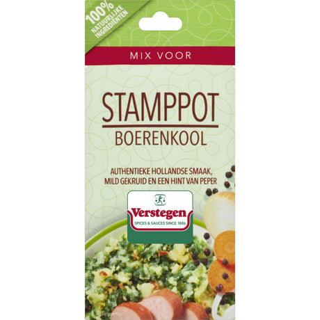 Verstegen Mix voor Stamppot Boerenkool / Mix voor Aardappelpuree met Boerenkool (10 gram)