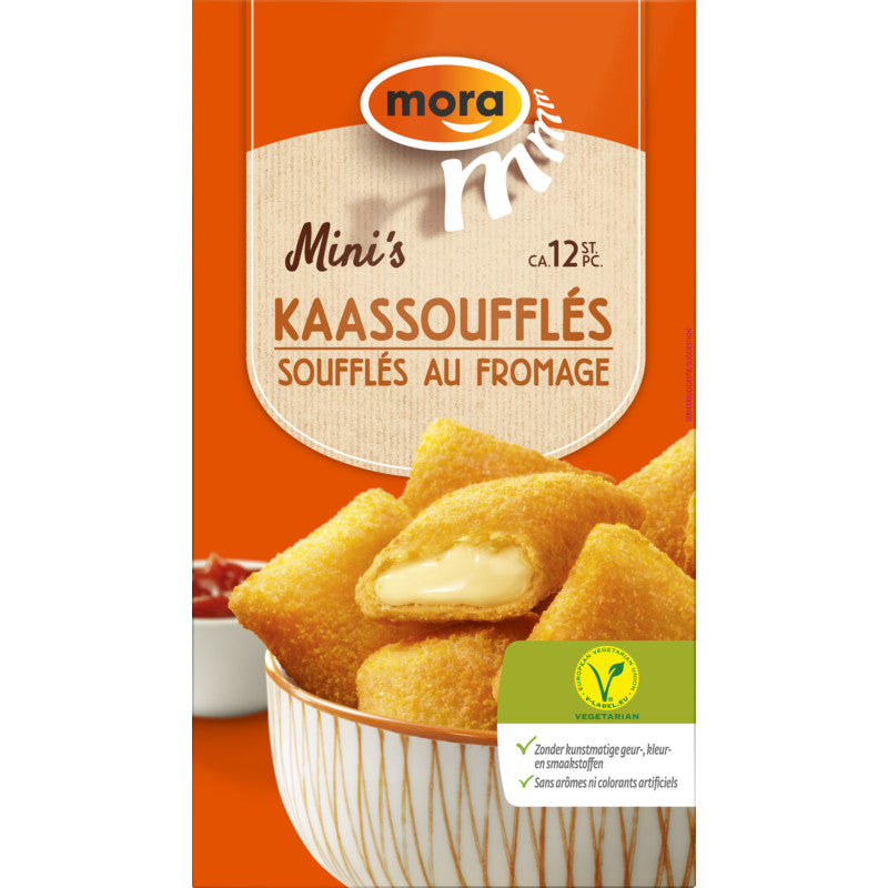 Mora Deep Fryer Kaassouffles Mini's 12 pieces (12 x 25 gram)