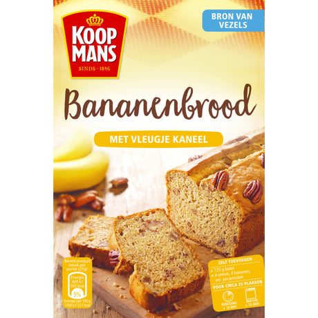 Koopmans Bananenbrood met vleugje kaneel / 香蕉麵包加一點肉桂（320 克）