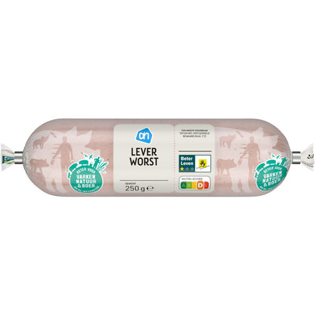 AH Leverworst / Liver sausage (250 gram) (Best Before 22 June 2026)
