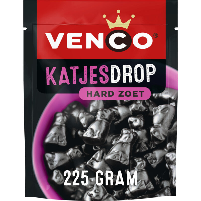 Venco Katjesdrop (235 gram)/Hard sweet licorice