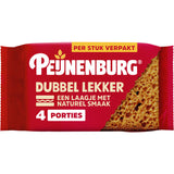 Peijnenburg Dubbel lekker naturel 4 stuks (4 x 49 gram) (Best Before 30 June 2026)