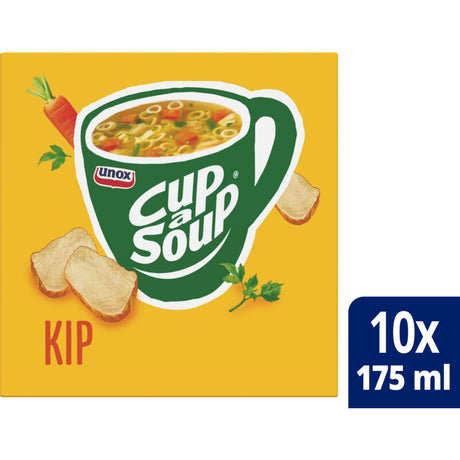 Unox Cup-a-Soup Kip 即沖雞湯（10包裝 × 每包17克）
