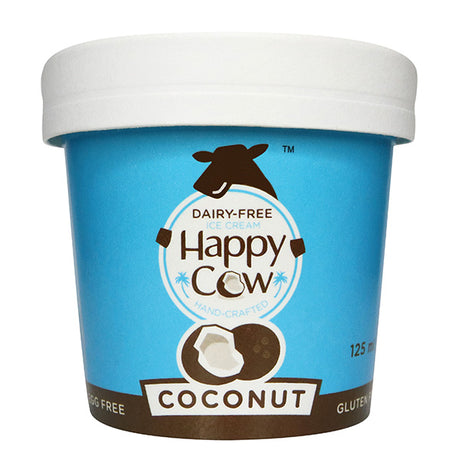 Happy Cow Pure Coconut Dairy-Free Ice Cream - 125 ml