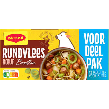 Maggi Kippen (Kip)bouillon 12 stuks (123 gram)