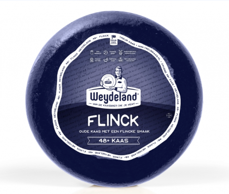 Dutch Old Cheese with Salt Crystals ('Kaas'): Weydeland Flinck 48+