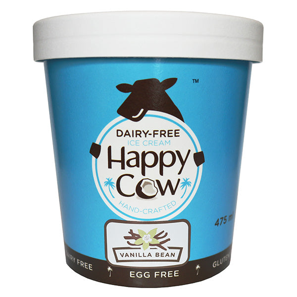 Happy Cow Vanilla Dairy-Free Ice Cream - 475 ml
