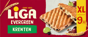 Liga Evergreen 提子乾全麥餅（225克）
