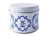 Stroopwafels Caramel Waffles Delfts Blue Tin 230 gram (With Message Card*)