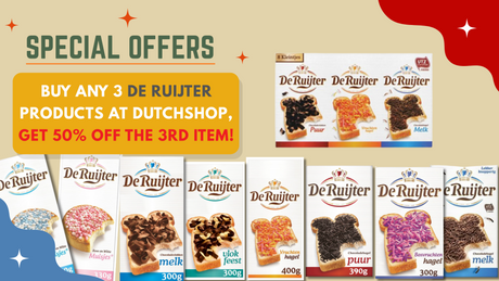 De Ruijter Chocoladevlokken Melk（300 克）（折扣/9 月 1 日前最佳）