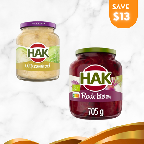 Hak Rode Bieten / Red Beets (705 gram)