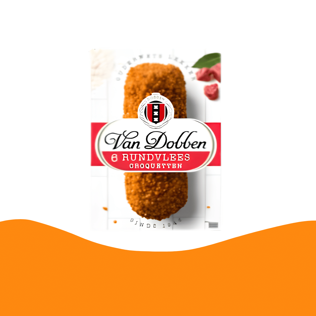 Van Dobben Oven &amp; Airfryer: 4 Rundvlees Kroketten (rundvleeskroketten) (320 gram)