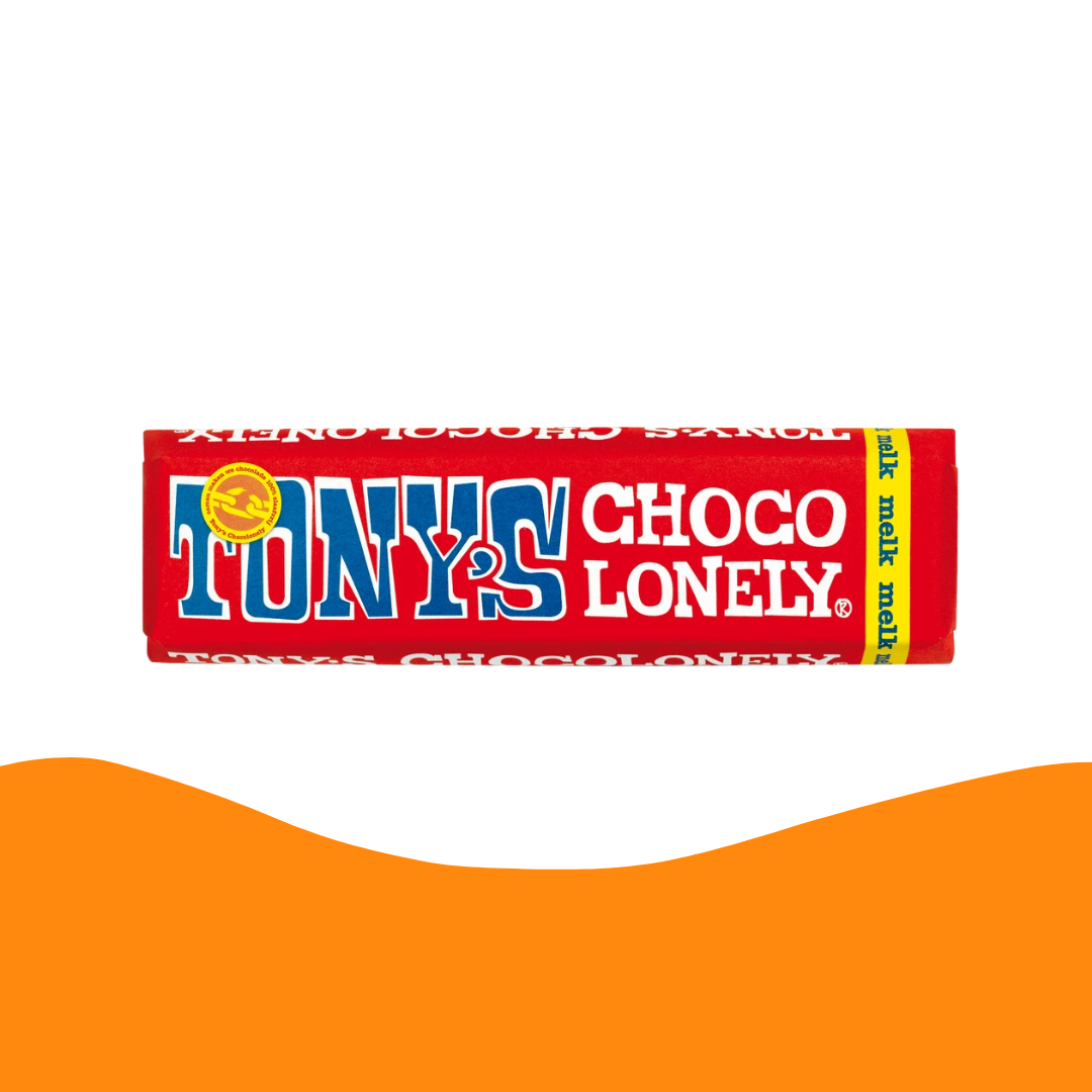 Tony's Chocolonely Milk Chocolate 50 gram (NEW)
