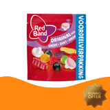 Red Band Original Mix Zacht Zoet Drop Voordeelverpakking / Licorice Soft, Sweet (355 gram)
