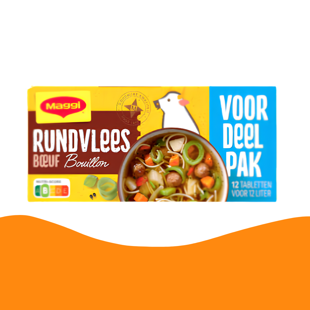 Maggi Kippen (Kip)bouillon 12 stuks (123 gram)