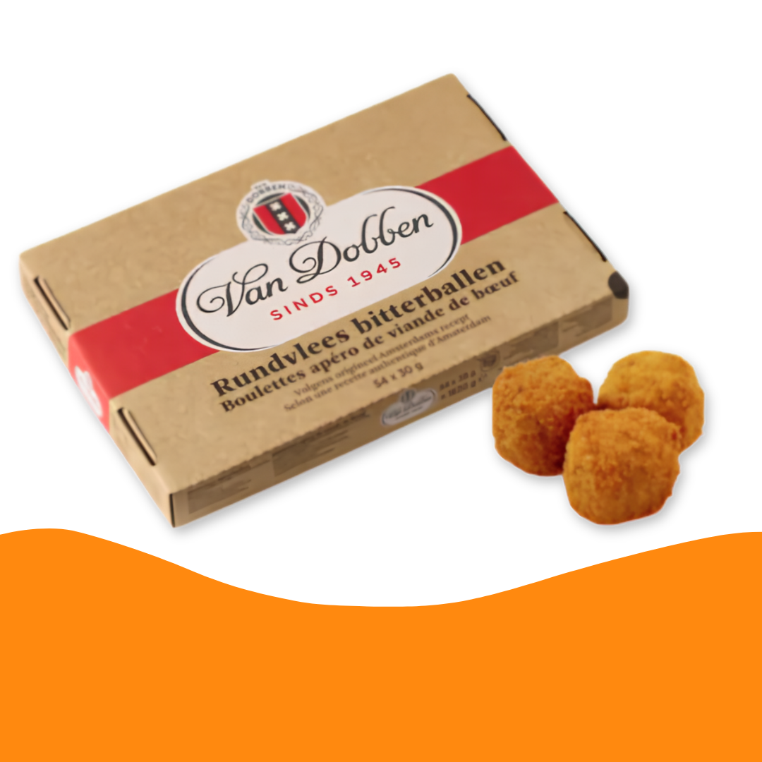 Van Dobben Rundvlees/Beef Bitterballen (54 x 30 gram)