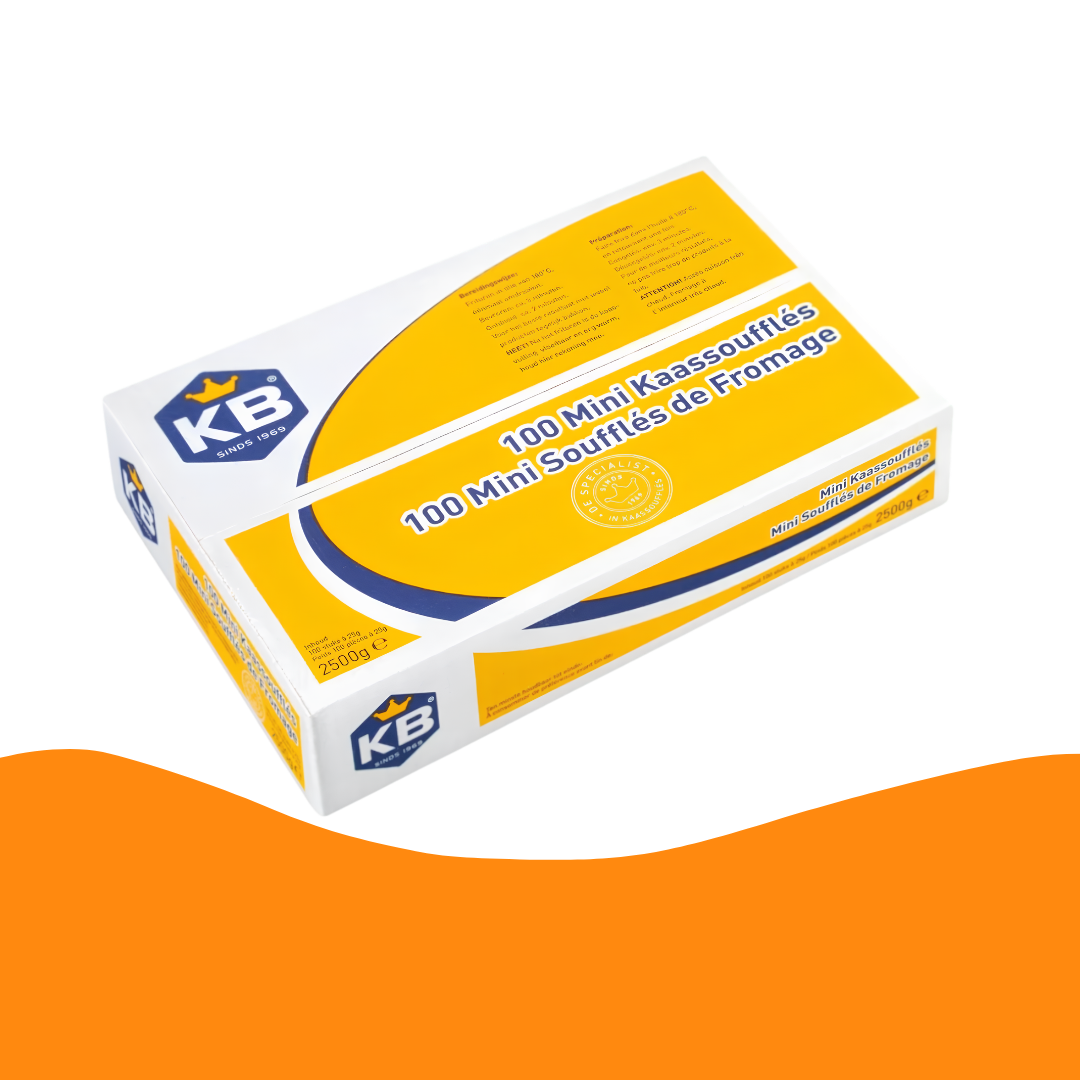 KB Mini Kaas/Cheese souffles (2500 gram)