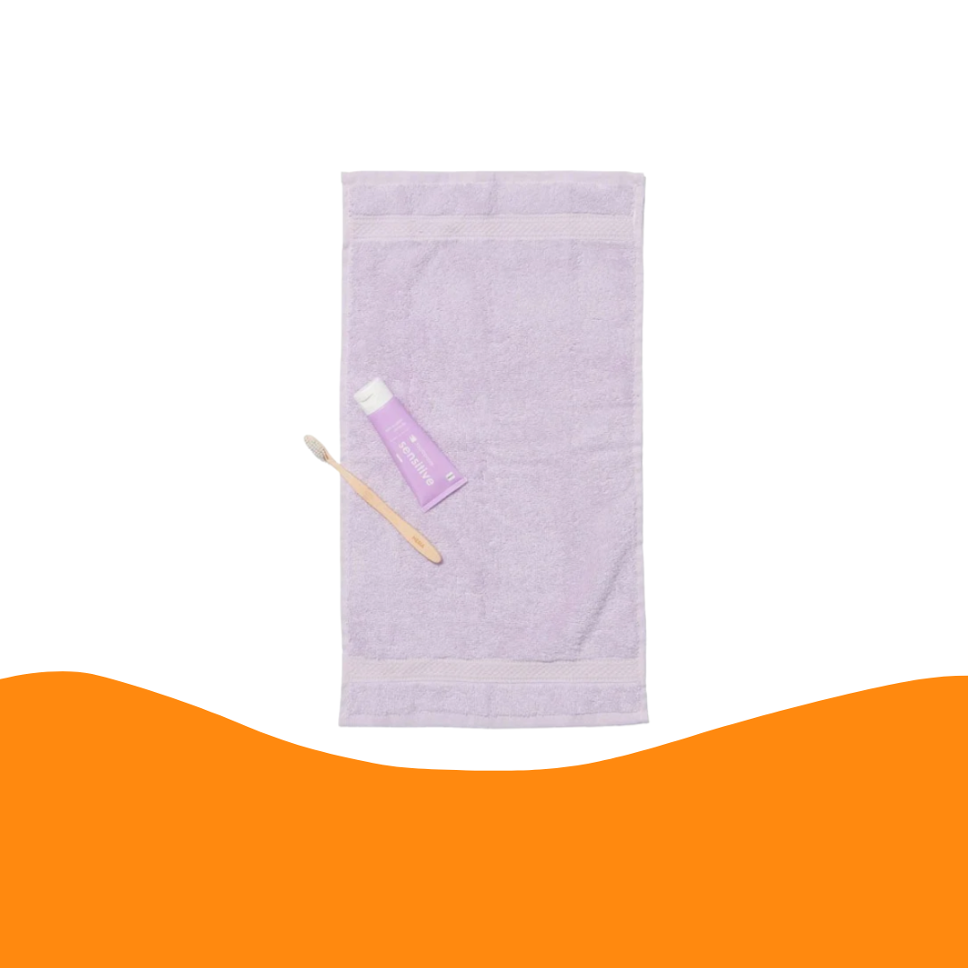 Hema Gastendoek Paars / Gastendoek Lila (30 x 55 cm)