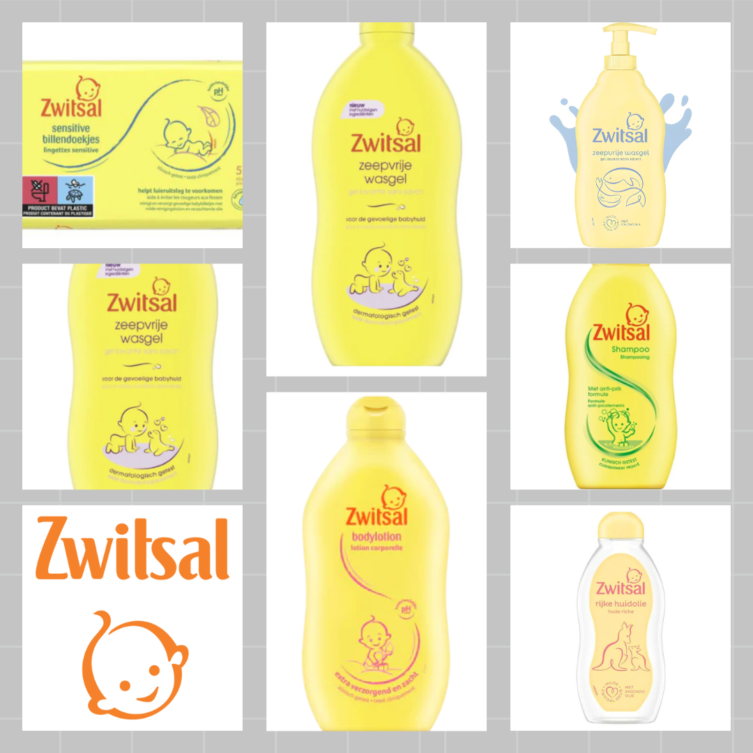 Zwitsal - Baby Care Collection (8 Products inside)