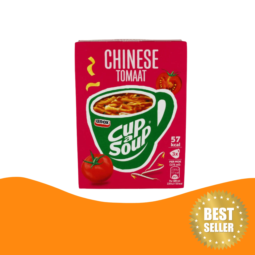 Unox Cup-a-Soup Chinese Tomaat 即沖中式蕃茄湯（3包裝 × 每包18克）