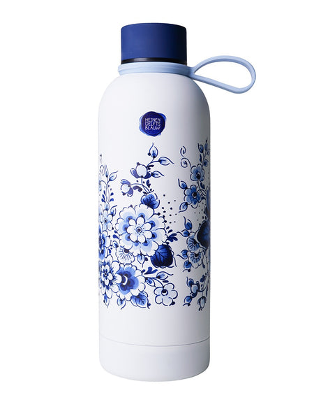 Water Bottle Delft Blue - Insulated & Stainless Steel 500 ml