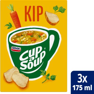 Unox Cup-a-soup Kip (3x 12 gram)/Instant soup Chicken