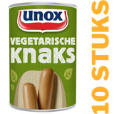 Unox Knakworst Vegetarische Knaks ( 400 gram )/Vegetarian sausage 10 pieces