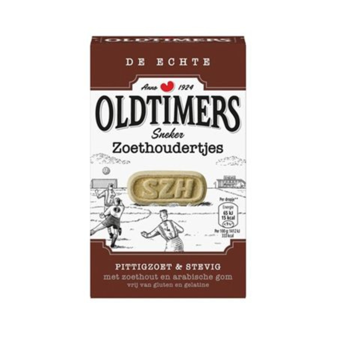 Oldtimers Sneker zoethouders / Dutch Licorice (235 gram)