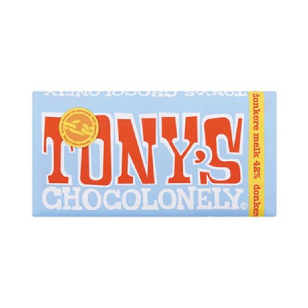 Tony's Chocolonely 42% 黑朱古力（180 克）
