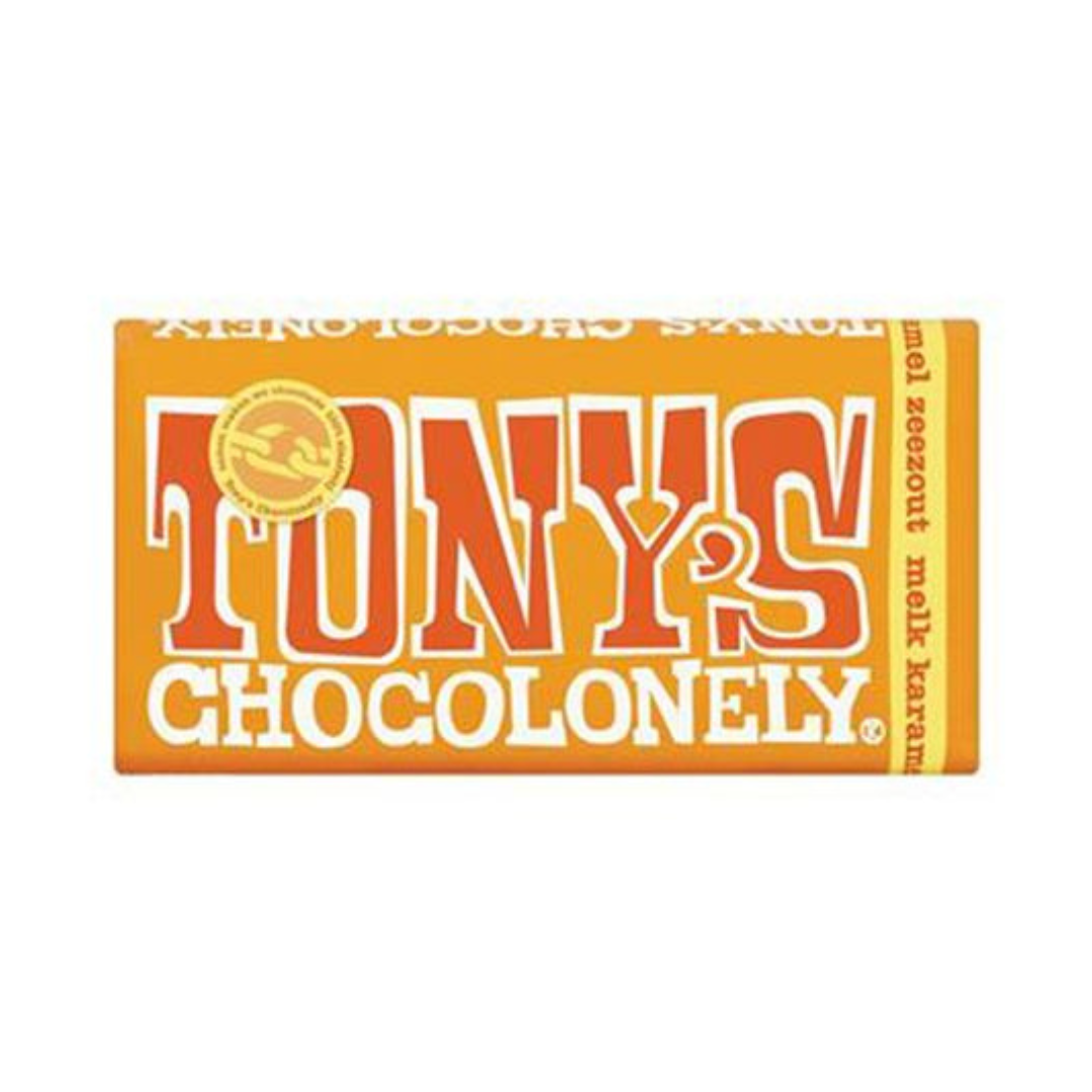 Tonys Chocolonely Caramel Sea Salt Chocolate (180 gram) | Dutch Shop HK