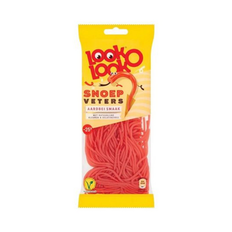 Look o Look Veters aardbei/Aardbeienwijngomsnaren